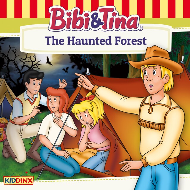 Book cover for Bibi and Tina, The Haunted Forest