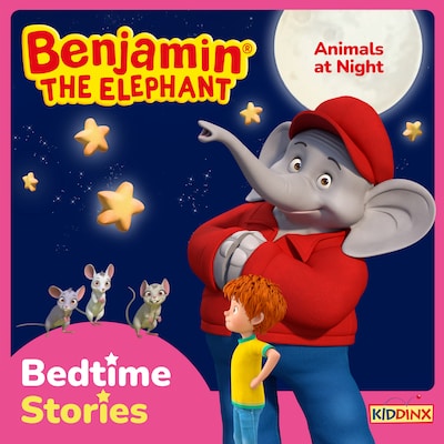Benjamin the Elephant, Bedtime Stories for Kids, Animals at Night