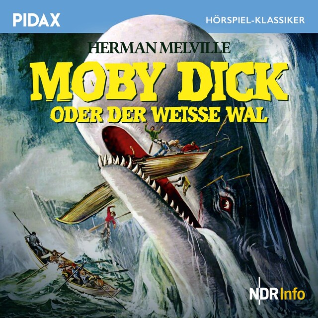 Copertina del libro per Moby Dick oder Der weiße Wal