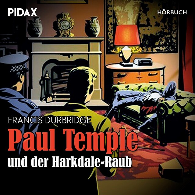 Book cover for Paul Temple und der Harkdale-Raub