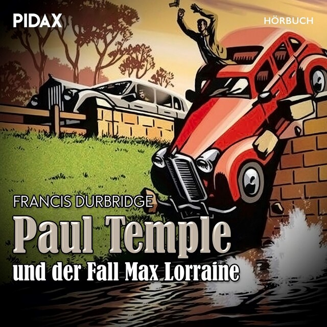 Book cover for Paul Temple und der Fall Max Lorraine