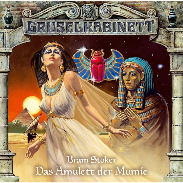 Kirjankansi teokselle Gruselkabinett, Folge 2: Das Amulett der Mumie