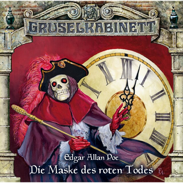 Book cover for Gruselkabinett, Folge 46: Die Maske des roten Todes