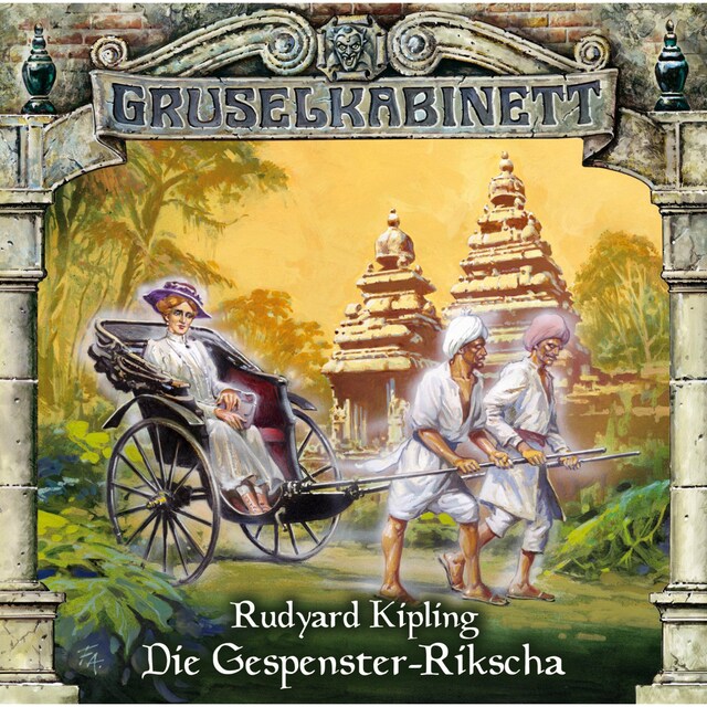 Kirjankansi teokselle Gruselkabinett, Folge 31: Die Gespenster-Rikscha