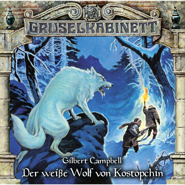 Kirjankansi teokselle Gruselkabinett, Folge 107: Der weiße Wolf von Kostopchin