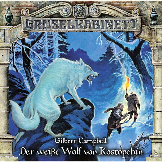 Buchcover für Gruselkabinett, Folge 107: Der weiße Wolf von Kostopchin