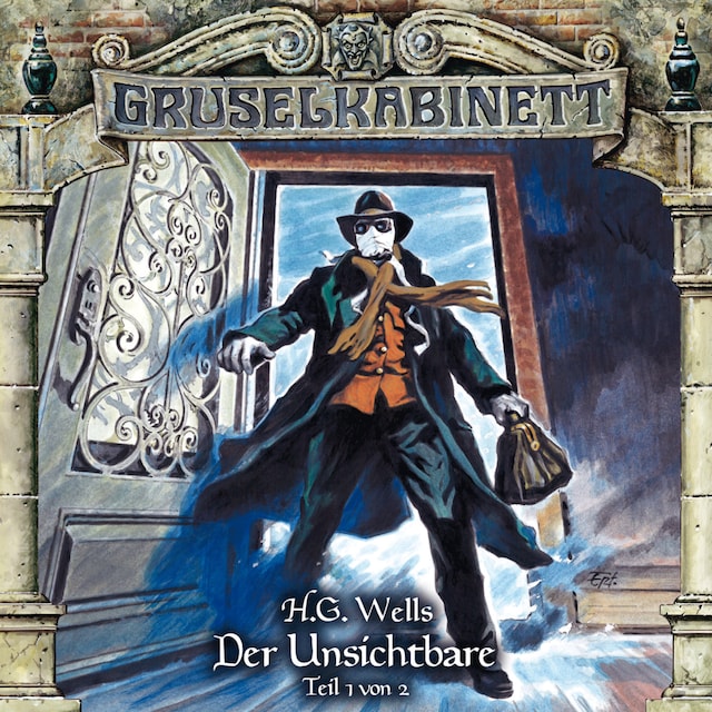 Couverture de livre pour Gruselkabinett, Folge 120: Der Unsichtbare (Teil 1 von 2)