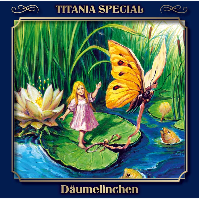 Boekomslag van Titania Special, Märchenklassiker, Folge 14: Däumelinchen