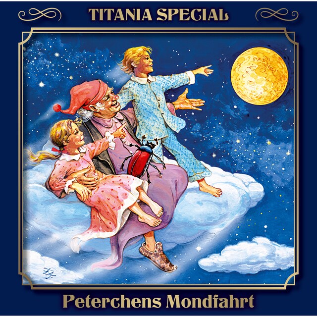 Portada de libro para Titania Special, Märchenklassiker, Folge 4: Peterchens Mondfahrt