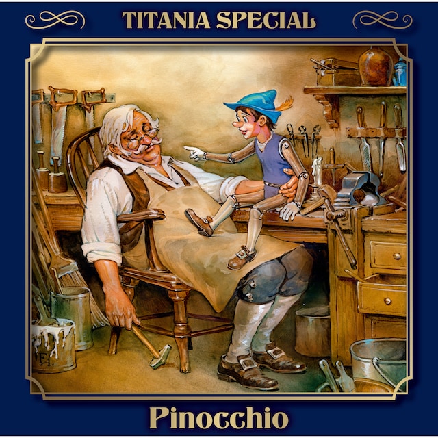 Bogomslag for Titania Special, Märchenklassiker, Folge 10: Pinocchio