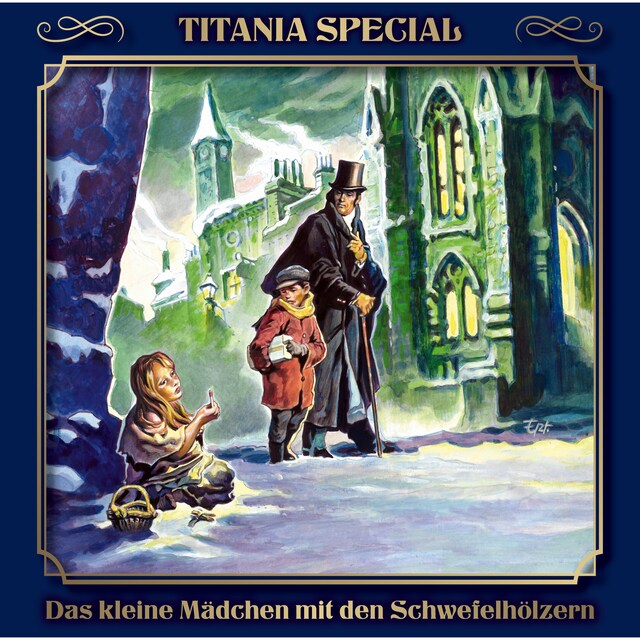 Buchcover für Titania Special, Märchenklassiker, Folge 12: Das kleine Mädchen mit den Schwefelhölzern