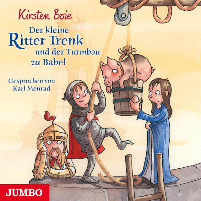 Book cover for Der kleine Ritter Trenk und der Turmbau zu Babel