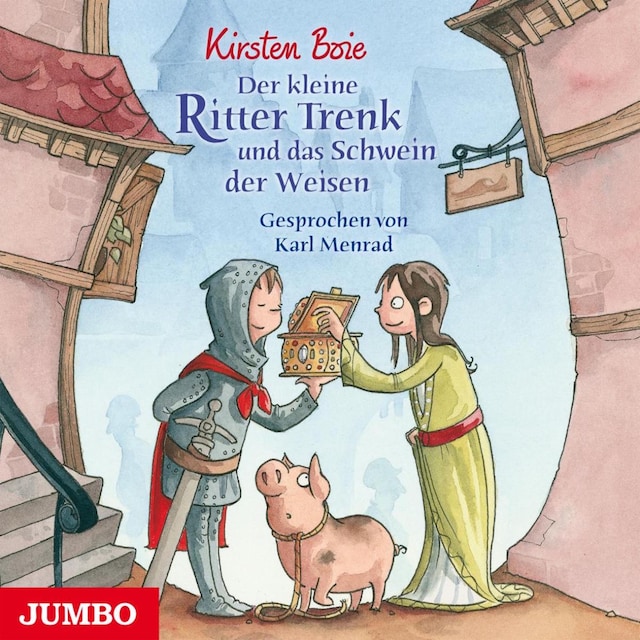 Portada de libro para Der kleine Ritter Trenk und das Schwein der Weisen