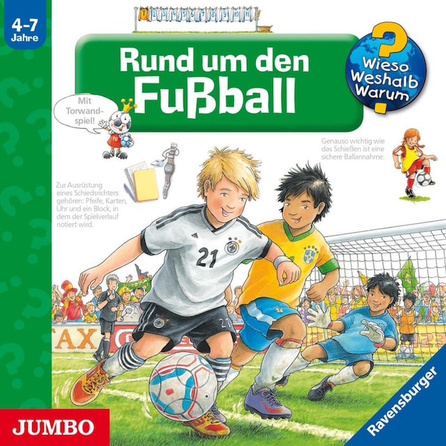 Copertina del libro per Rund um den Fußball [Wieso? Weshalb? Warum? Folge 35]