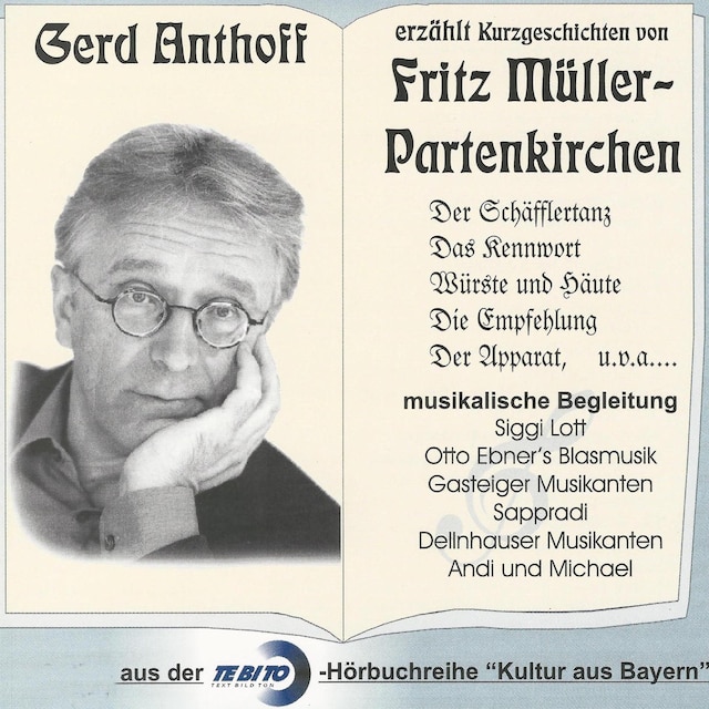 Buchcover für Kurzgeschichten von Fritz Müller Partenkirchen