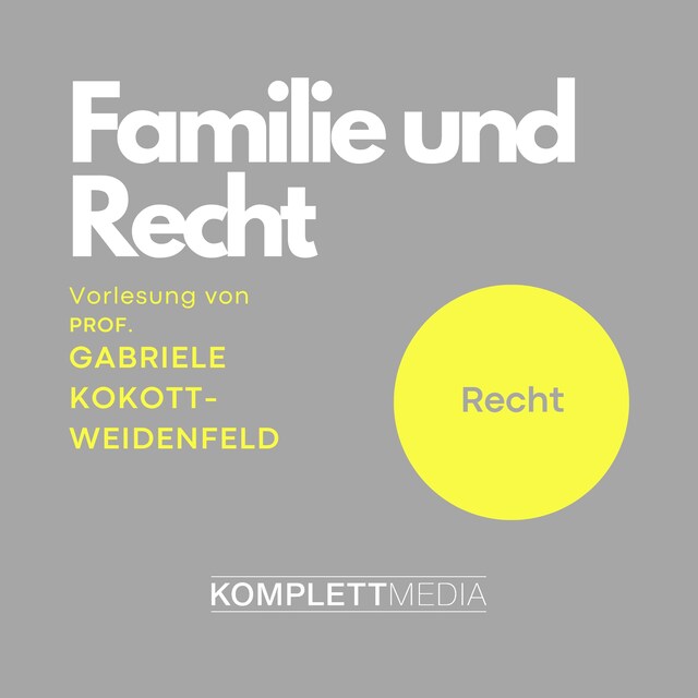 Buchcover für Familie und Recht