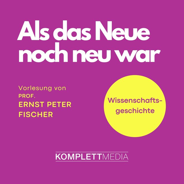 Buchcover für Als das Neue noch neu war