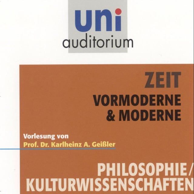 Book cover for Zeit - Vormoderne & Moderne