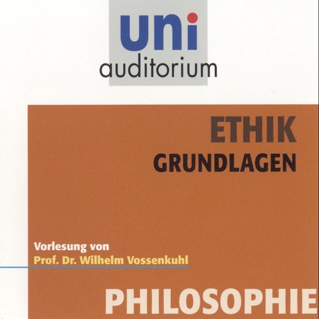 Couverture de livre pour Ethik - Grundlagen