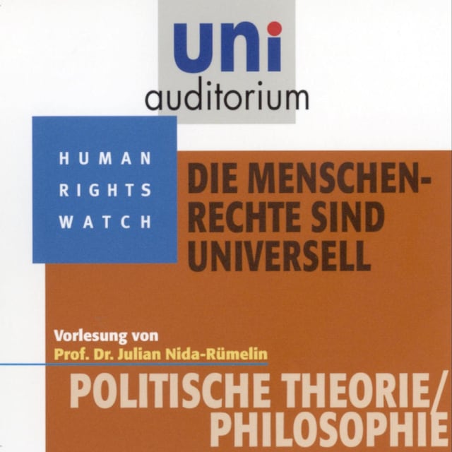 Book cover for Die Menschenrechte sind universell