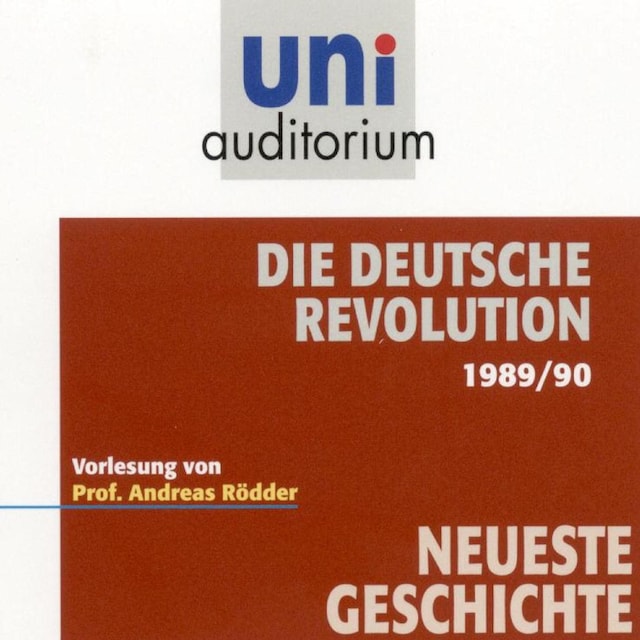 Buchcover für Die deutsche Revolution 1989/90