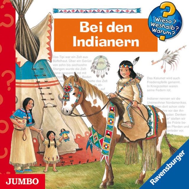 Book cover for Bei den Indianern [Wieso? Weshalb? Warum? Folge 18]
