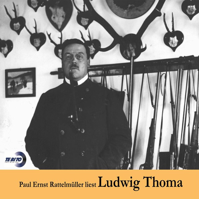 Buchcover für Paul Ernst Rattelmüller liest Ludwig Thoma