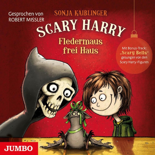 Book cover for Scary Harry. Fledermaus frei Haus