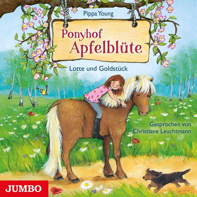 Kirjankansi teokselle Ponyhof Apfelblüte. Lotte und Goldstück [Band 3]