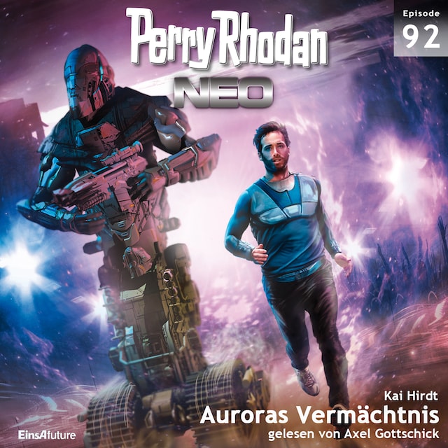 Buchcover für Perry Rhodan Neo 92: Auroras Vermächtnis