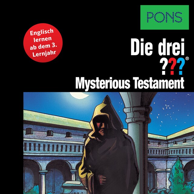 Buchcover für PONS Die drei ??? Fragezeichen Mysterious Testament