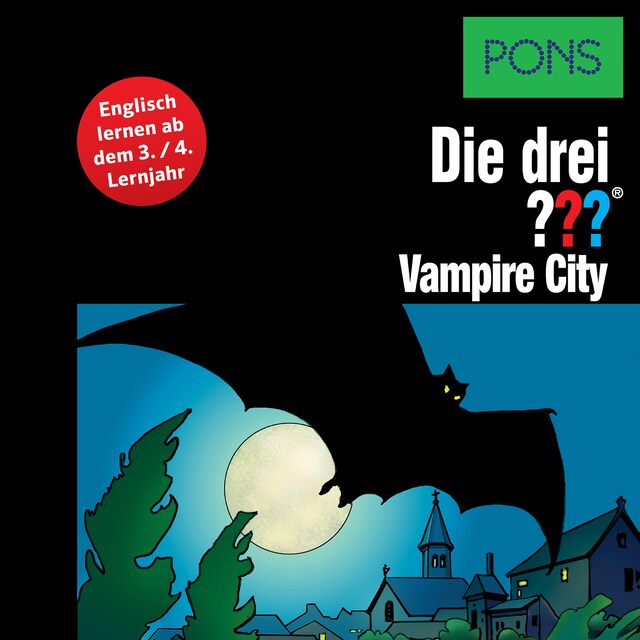 Buchcover für PONS Die drei ??? Fragezeichen Vampire City