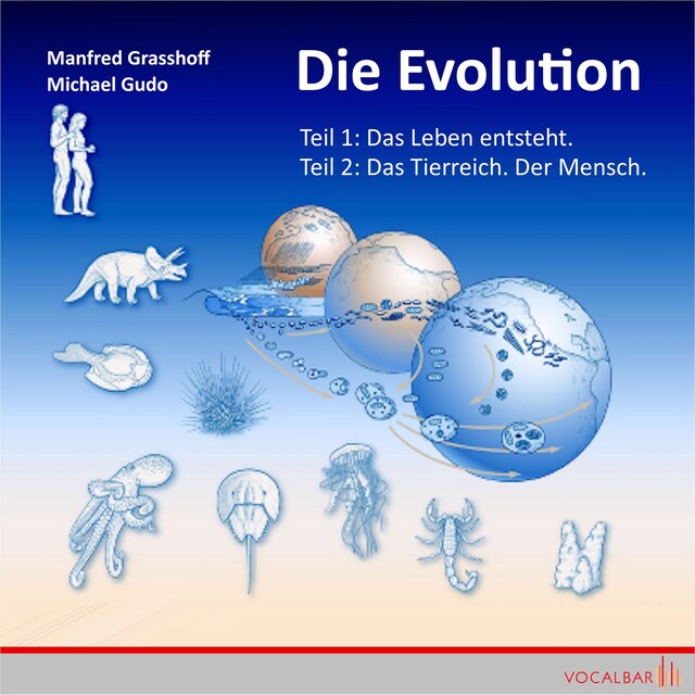 Kirjankansi teokselle Die Evolution (Teil 1+2)