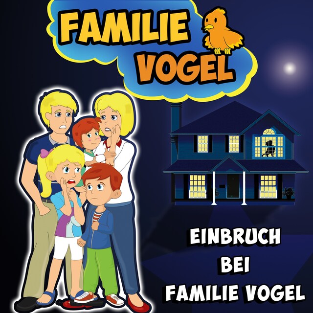 Book cover for Einbruch bei Familie Vogel