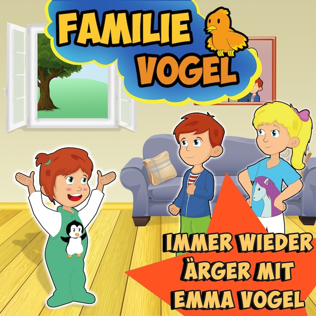 Copertina del libro per Immer wieder Ärger mit Emma Vogel