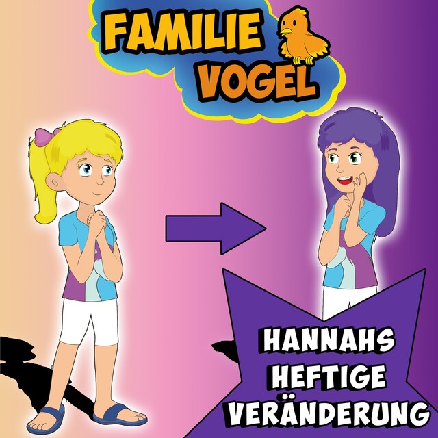 Book cover for Hannahs heftige Veränderung