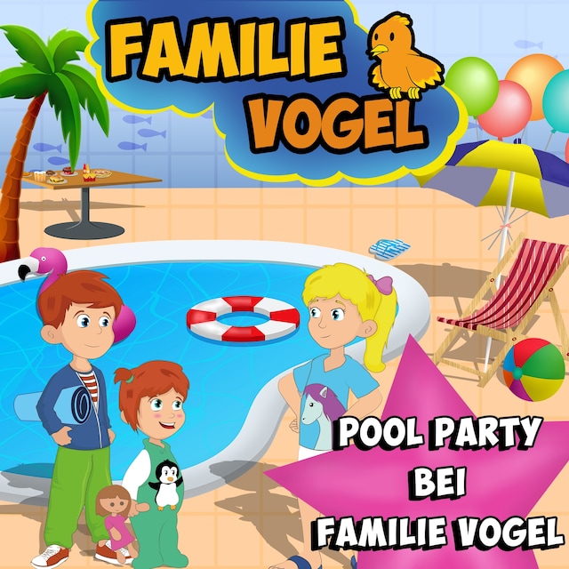 Okładka książki dla Pool Party bei Familie Vogel