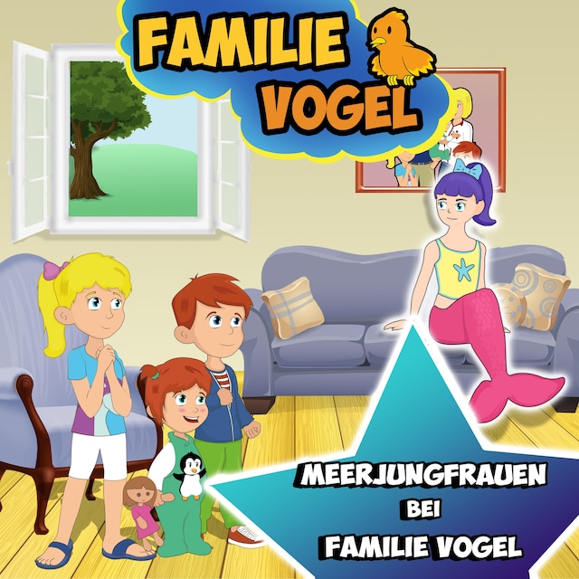 Okładka książki dla Meerjungfrauen bei Familie Vogel