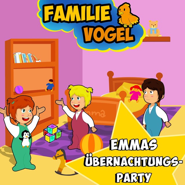 Okładka książki dla Emmas Übernachtungsparty