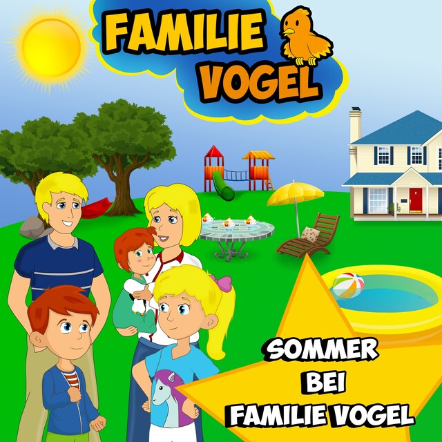 Kirjankansi teokselle Sommer bei Familie Vogel