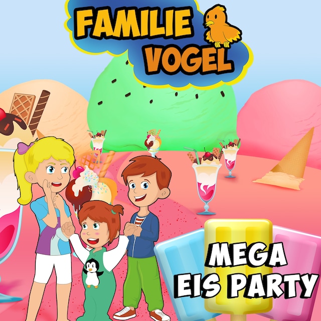 Boekomslag van Mega Eis Party