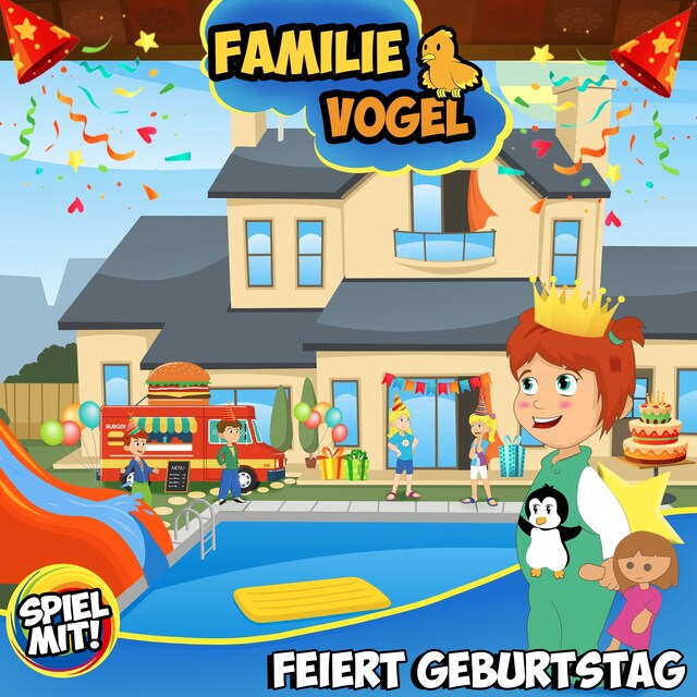 Copertina del libro per Familie Vogel feiert Geburtstag