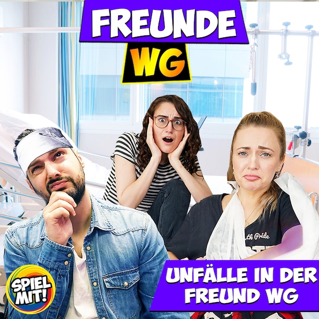 Book cover for Unfälle in der Freunde WG