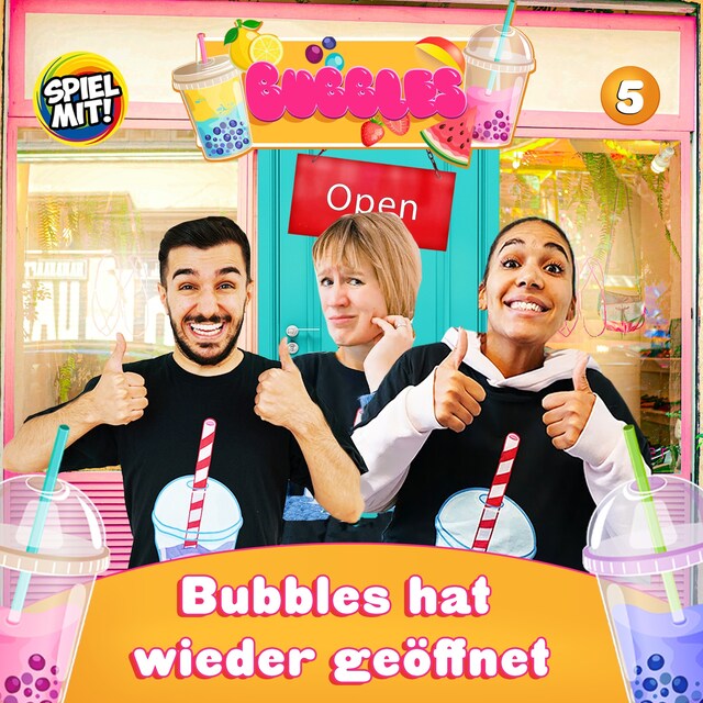 Kirjankansi teokselle Bubbles hat wieder geöffnet!