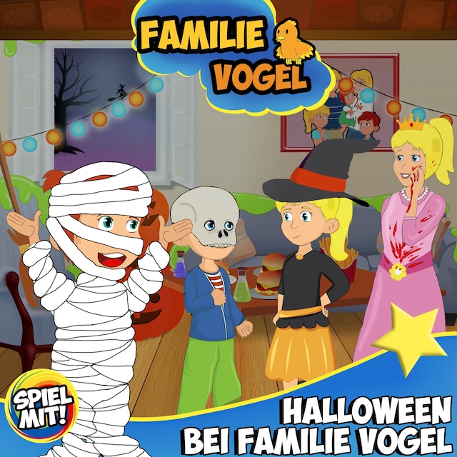 Bokomslag för Halloween bei Familie Vogel