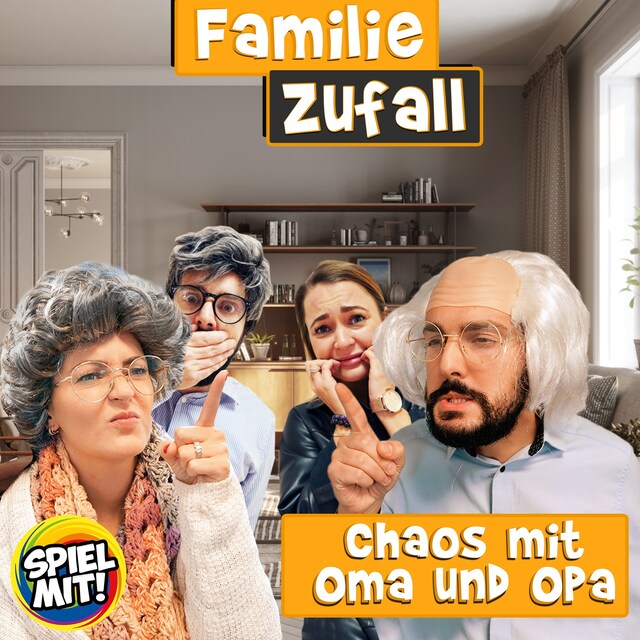 Boekomslag van Chaos mit Oma und Opa!