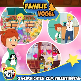 3 Geschichten zum Valentinstag als Hörbuch