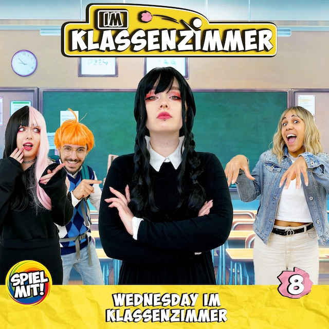 Boekomslag van Wednesday im Klassenzimmer