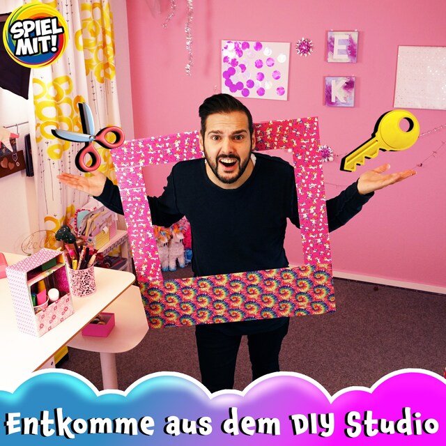 Kirjankansi teokselle Entkomme aus dem DIY Studio