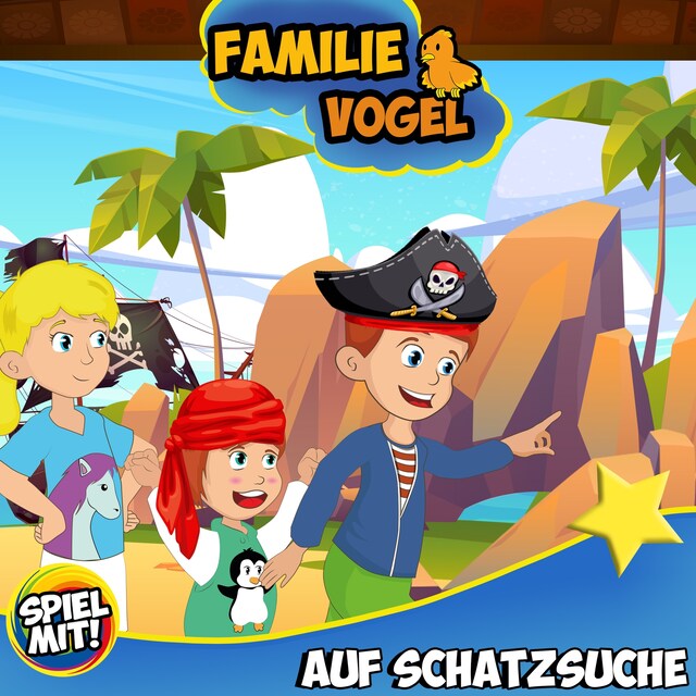 Okładka książki dla Familie Vogel auf Schatzsuche!